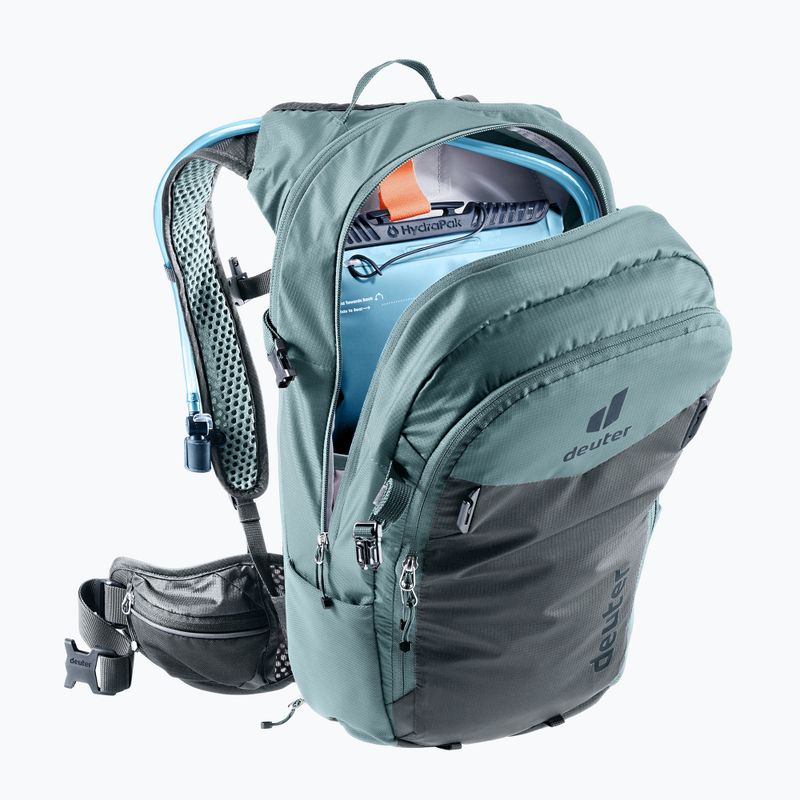 Rucsac de ciclism deuter Compact 14 + 3 l graphite/shale 10