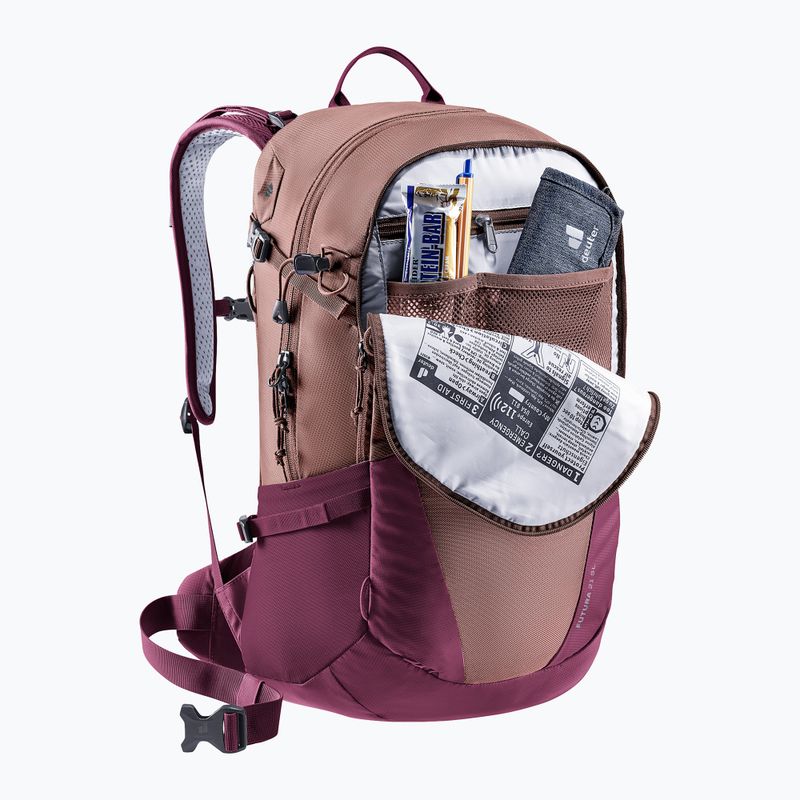 Rucsac turistic pentru femei  deuter Futura 21 l SL ashrose-cassis 6