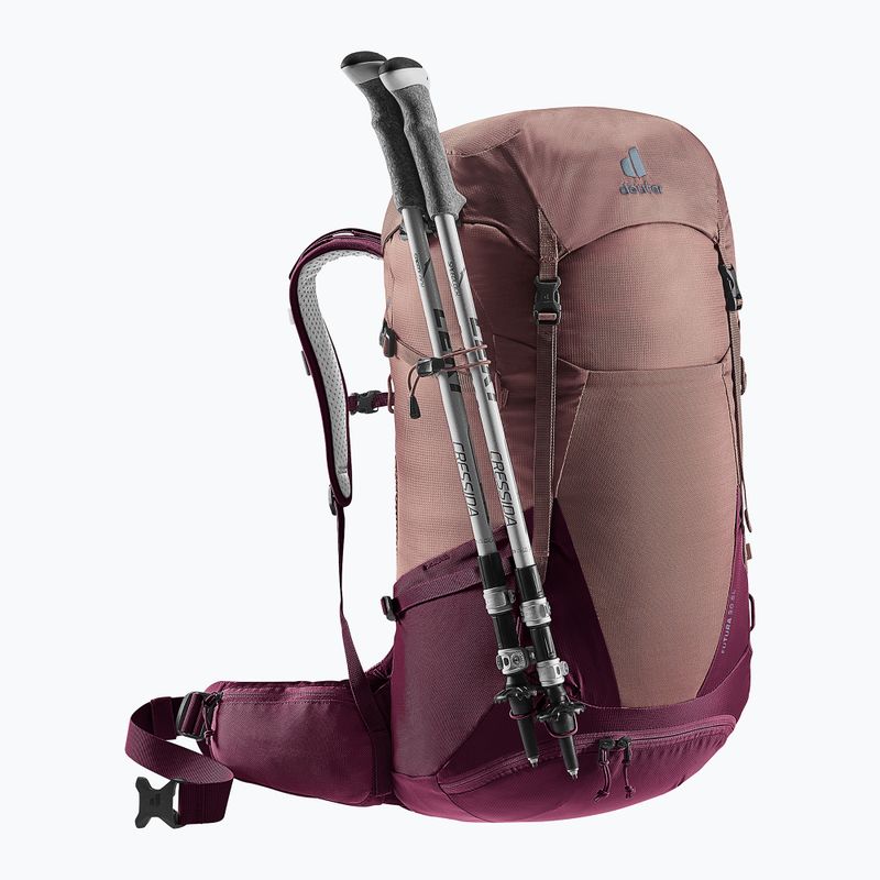 Rucsac turistic pentru femei deuter Futura 30 l SL ashrose-cassis 6