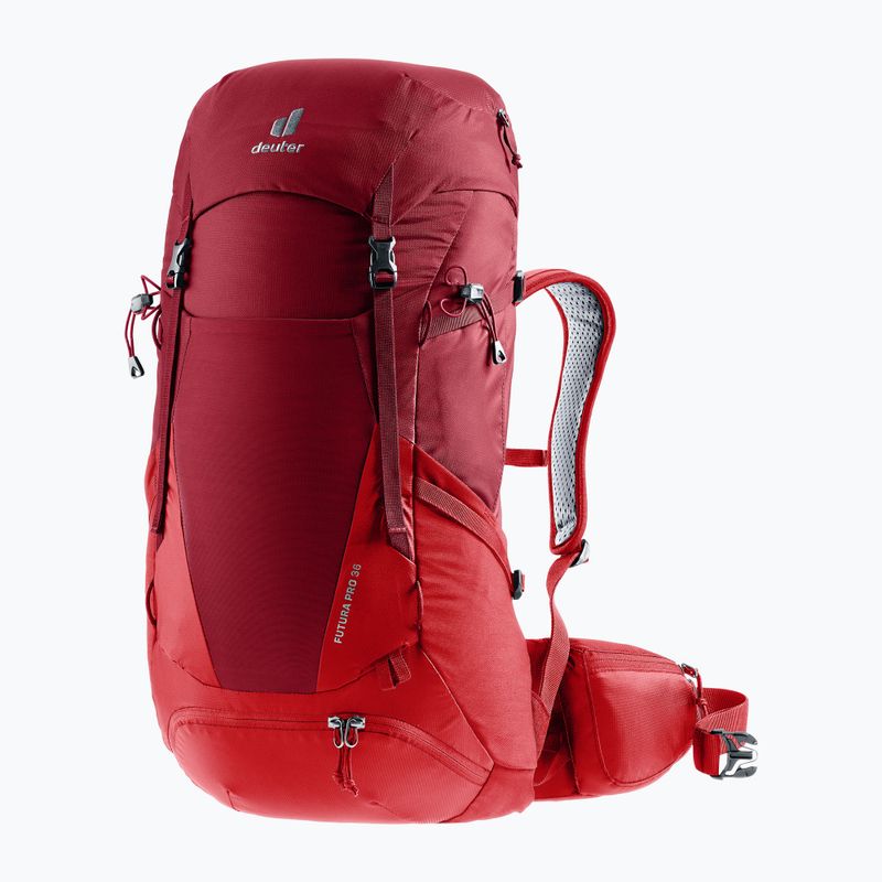 Rucsac turistic deuter Futura Pro 36 l masala/cireașă 4