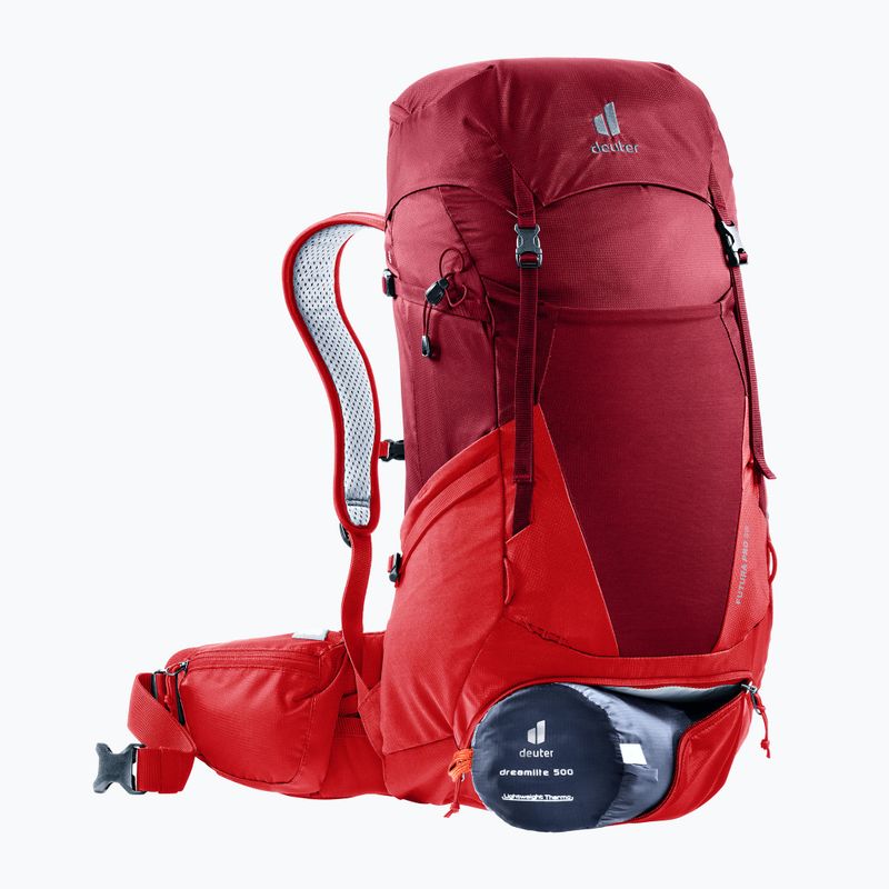 Rucsac turistic deuter Futura Pro 36 l masala/cireașă 10