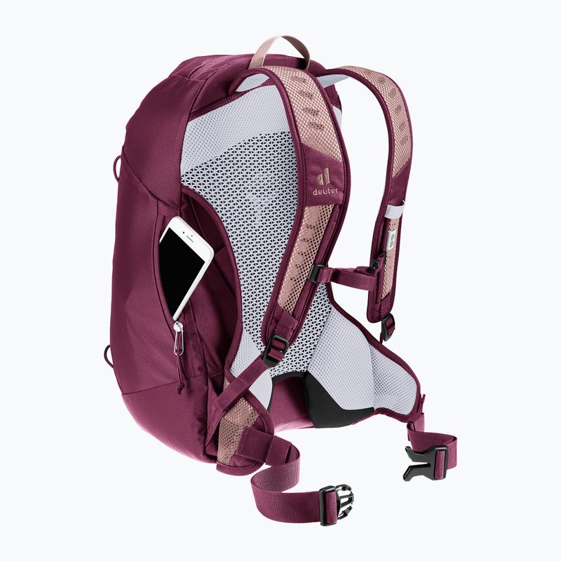 Rucsac turistic pentru femei deuter AC Lite 15 l SL ashrose-cassis 12