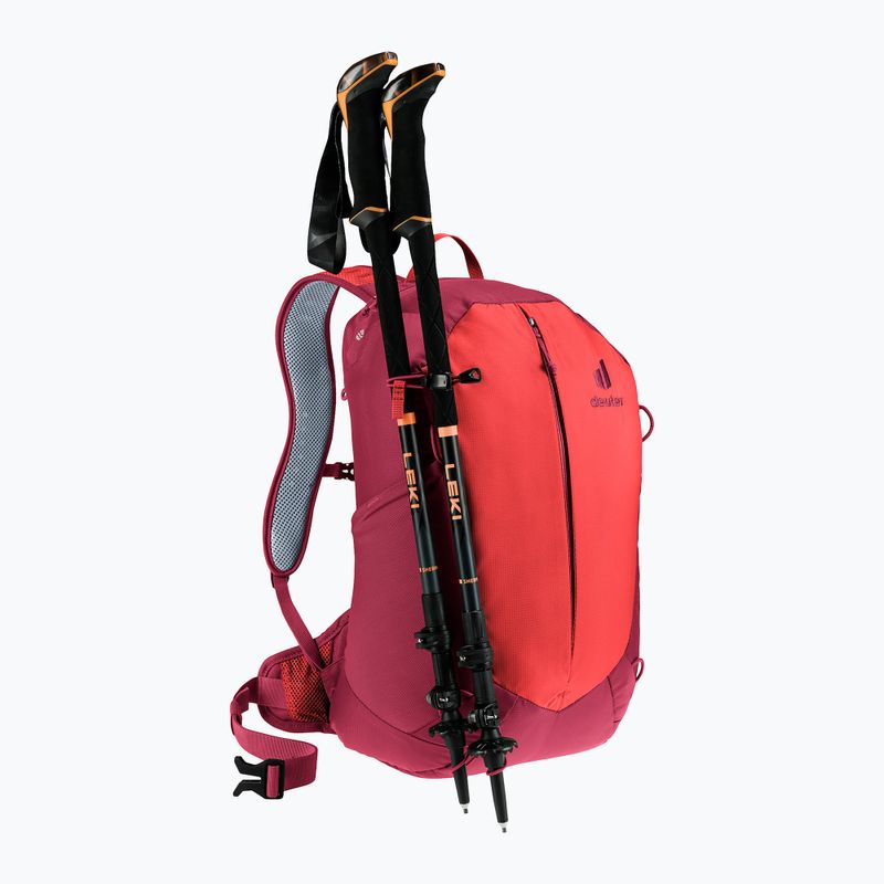 Rucsac turistic deuter AC Lite 17 l cherry-masala 10