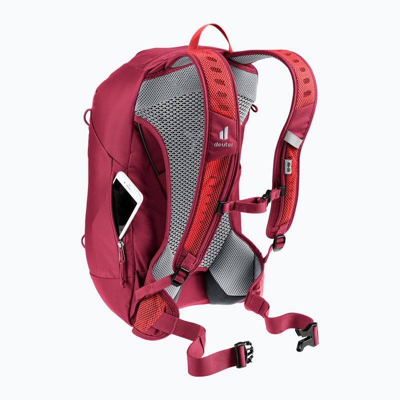 Rucsac turistic deuter AC Lite 17 l cherry-masala 12
