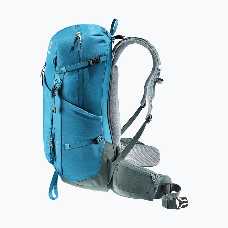 Rucsac de turism deuter Trail Pro 33 l wave/ivy 6