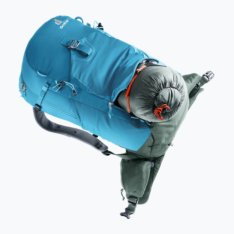 Rucsac de turism deuter Trail Pro 33 l wave/ivy 11