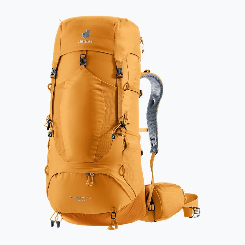 Rucsac de trekking deuter Aircontact Lite 40 + 10 l amber-maple 11