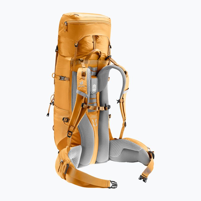 Rucsac de trekking deuter Aircontact Lite 40 + 10 l amber-maple 12