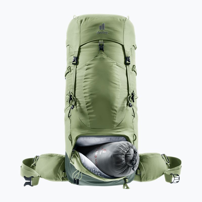 Rucsac de trekking pentru femei deuter Aircontact Lite 45 + 10 SL grove/ivy 10