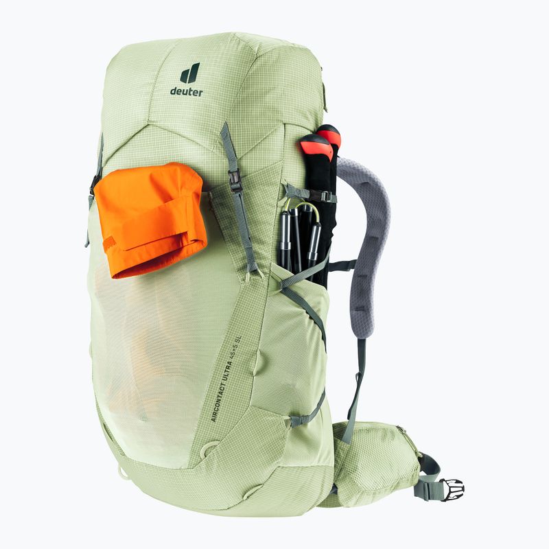 Rucsac de trekking pentru femei deuter Aircontact Ultra 45 + 5 l SL mineral-ivy 5