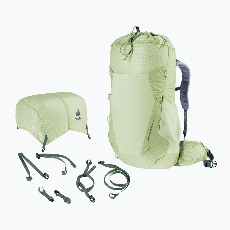 Rucsac de trekking pentru femei deuter Aircontact Ultra 45 + 5 l SL mineral-ivy 9