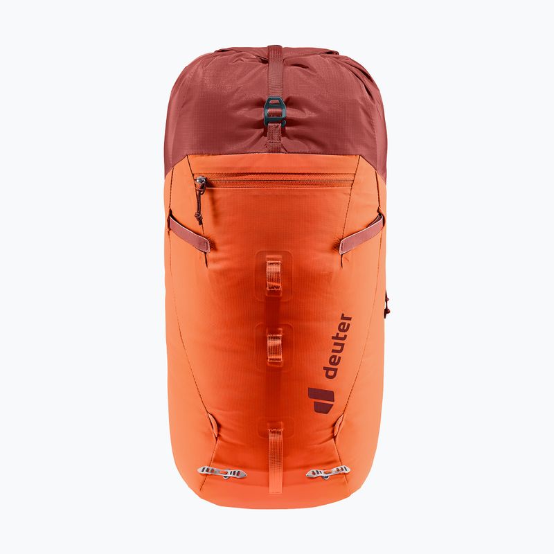 Rucsac de cățărat pentru femei deuter Guide 22 l SL papaya-redwood