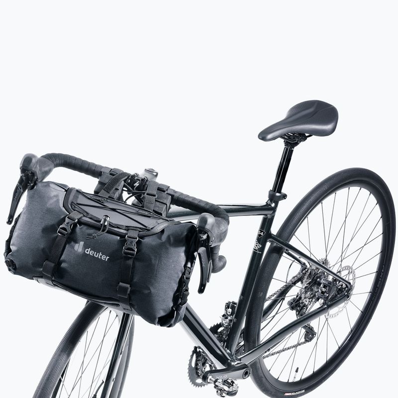 Geantă de bicicletă pentru ghidon deuter Cabezon HB 14 l black 4