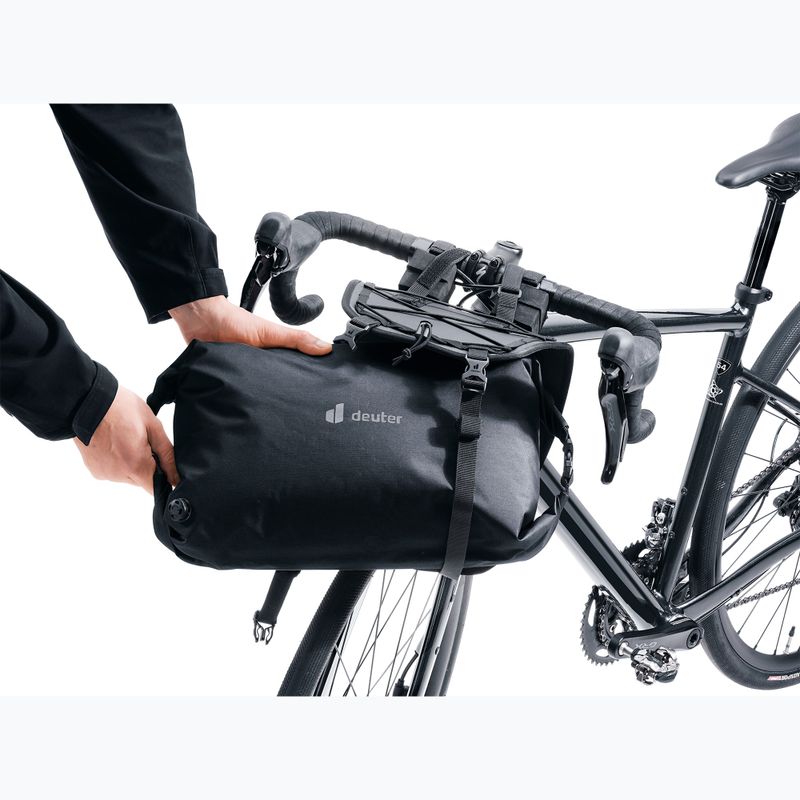 Geantă de bicicletă pentru ghidon deuter Cabezon HB 14 l black 5