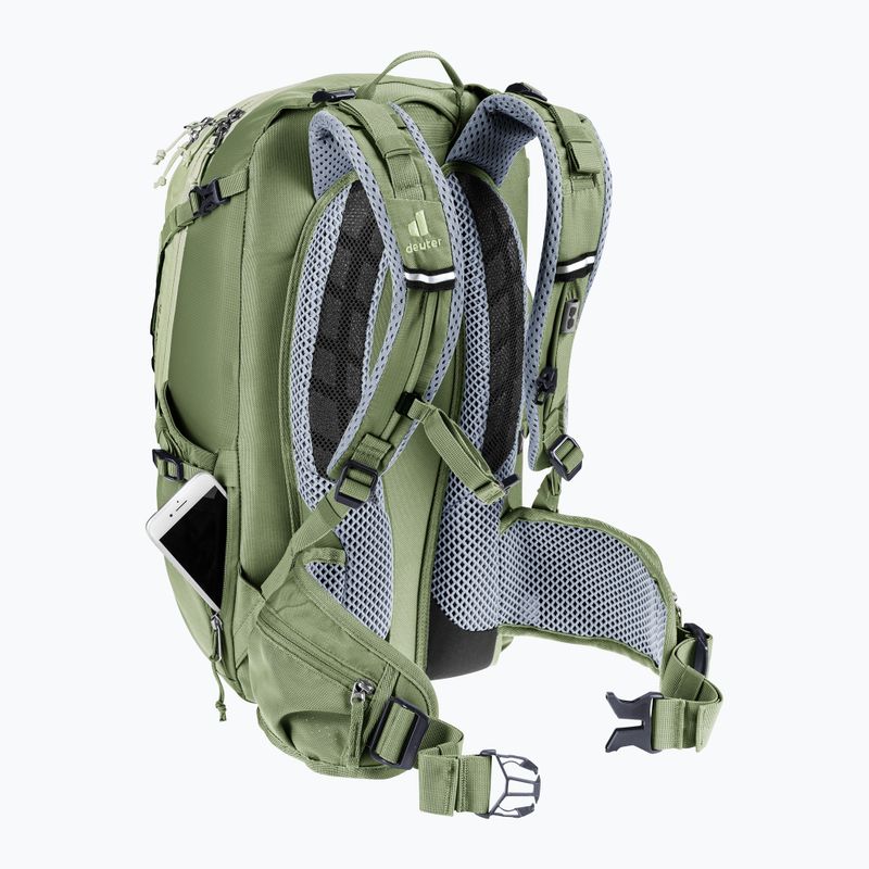 Rucsac de ciclism pentru femei deuter Trans Alpine 22 l SL mineral/grove 13