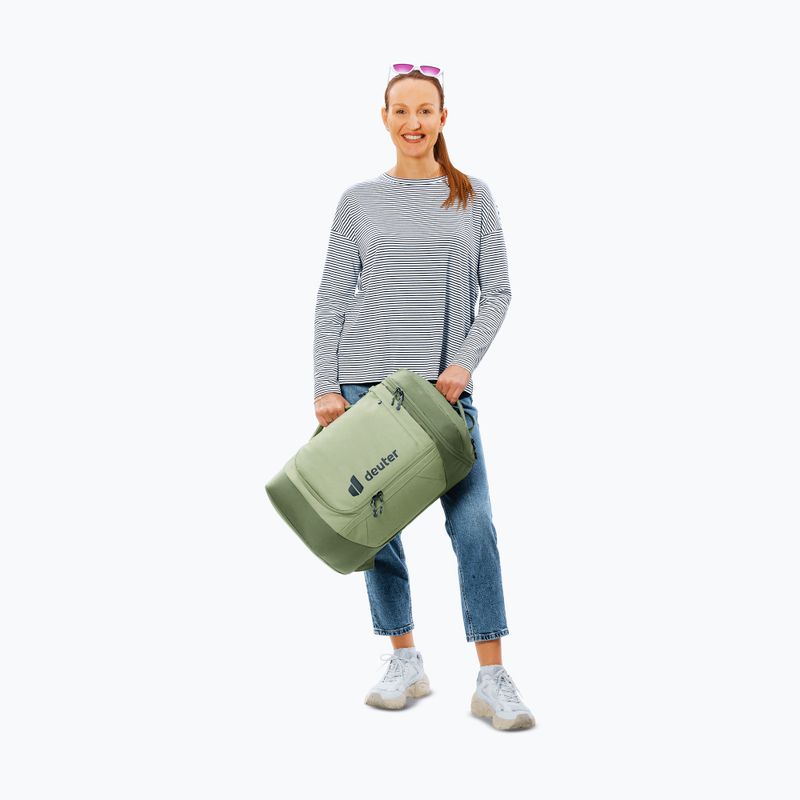 Geantă de voiaj deuter Duffel Pro Pack 30 l mineral/grove 12