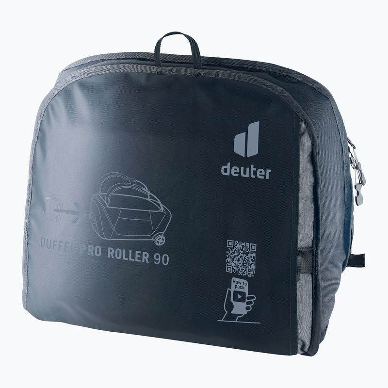 Valiză de călătorie deuter Duffel 90 l black 10