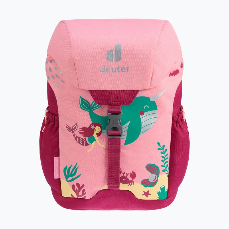 Rusac pentru copii deuter Schmusebär 8 l blossom/raspberry