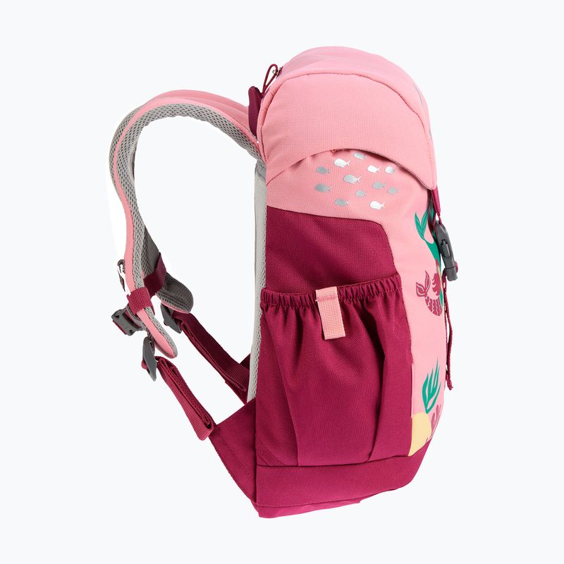 Rusac pentru copii deuter Schmusebär 8 l blossom/raspberry 6