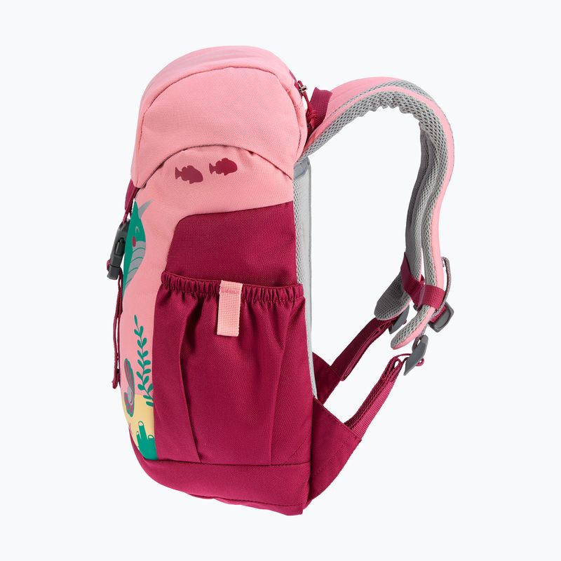 Rusac pentru copii deuter Schmusebär 8 l blossom/raspberry 7