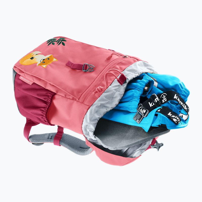 Rucsac de drumeții pentru copii deuter Waldfuchs 10 l dahlia/raspberry 10