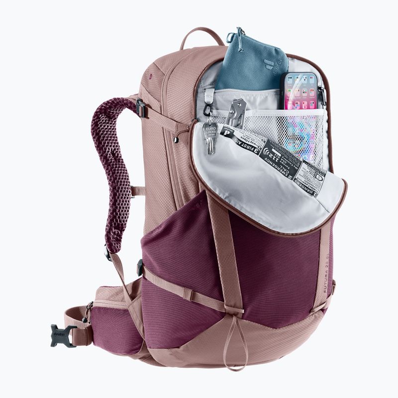 Rucsac turistic deuter Futura 25 l SL cassis/ashrose 8