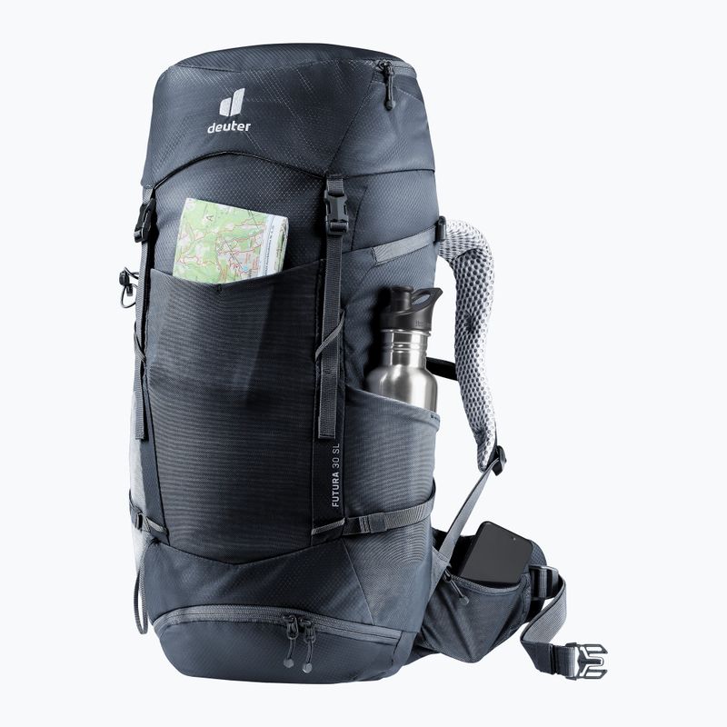 Rucsac de drumeție pentru femei deuter Futura 30 l SL black 9