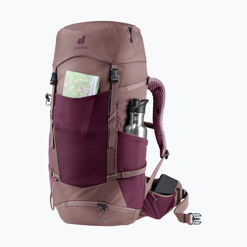 Rucsac turistic deuter Futura 30 l SL cassis/ashrose 8