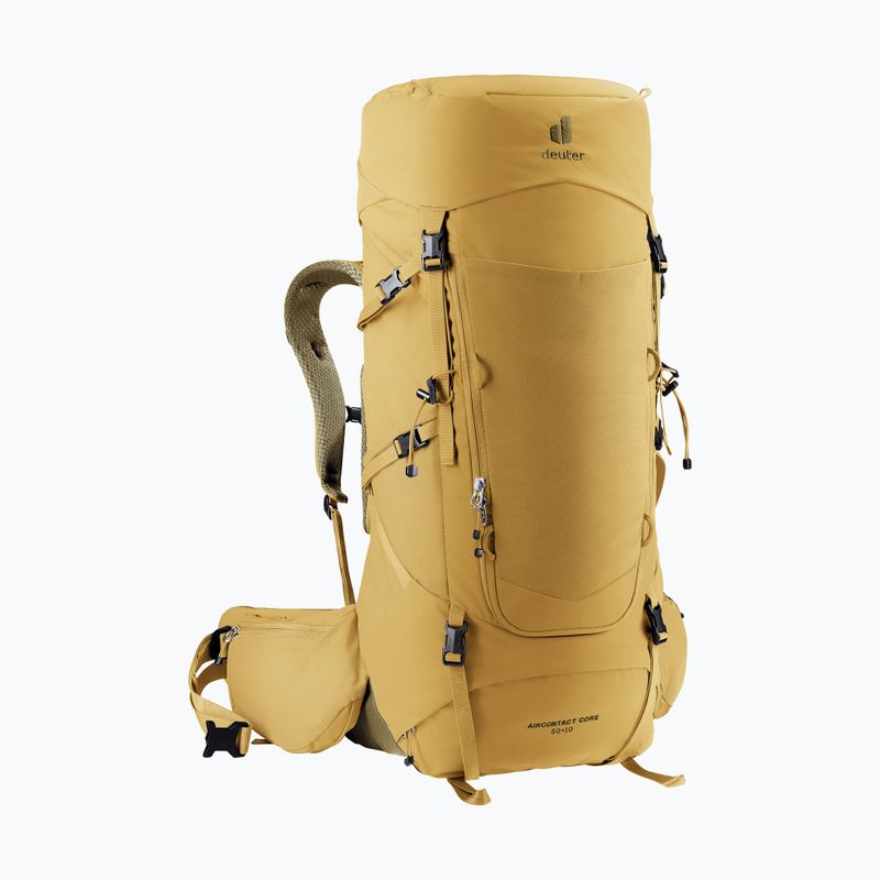 Rucsac de trekking deuter Aircontact Core 50 + 10 l savanna/nori 2