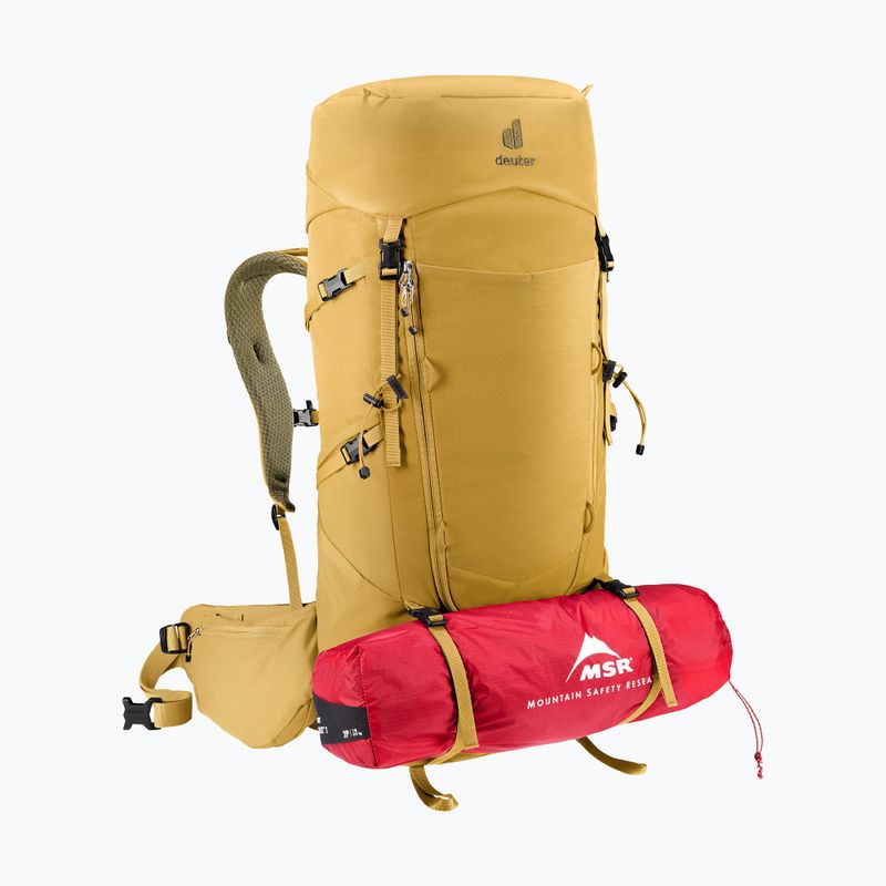 Rucsac de trekking deuter Aircontact Core 50 + 10 l savanna/nori 8