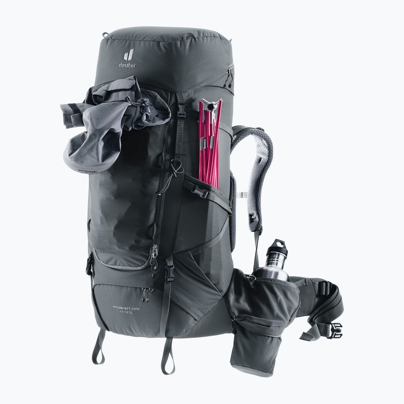 Rucsac de trekking deuter Aircontact Core 55 + 10 l SL graphite 6