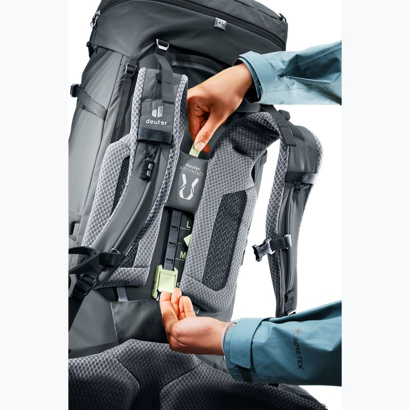 Rucsac de trekking deuter Aircontact Core 55 + 10 l SL graphite 13