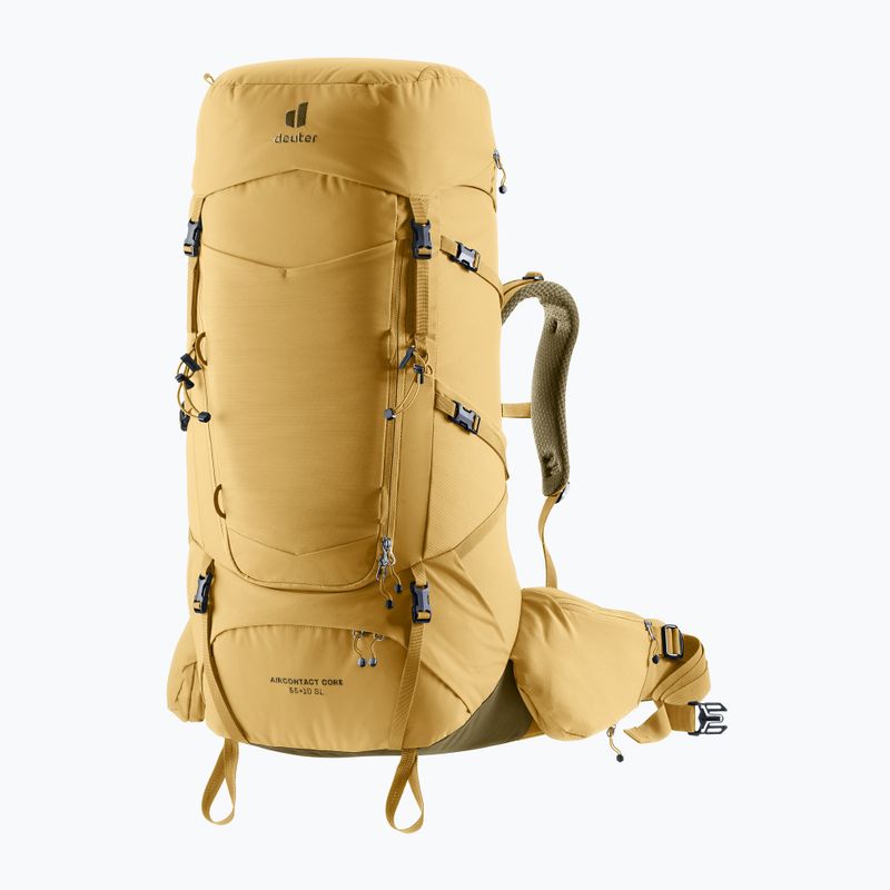 Rucsac de trekking pentru femei deuter Aircontact Core 55 + 10 l SL savanna/nori 2