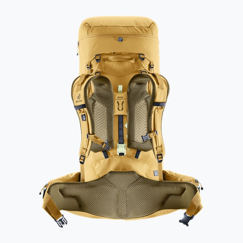 Rucsac de trekking pentru femei deuter Aircontact Core 55 + 10 l SL savanna/nori 3