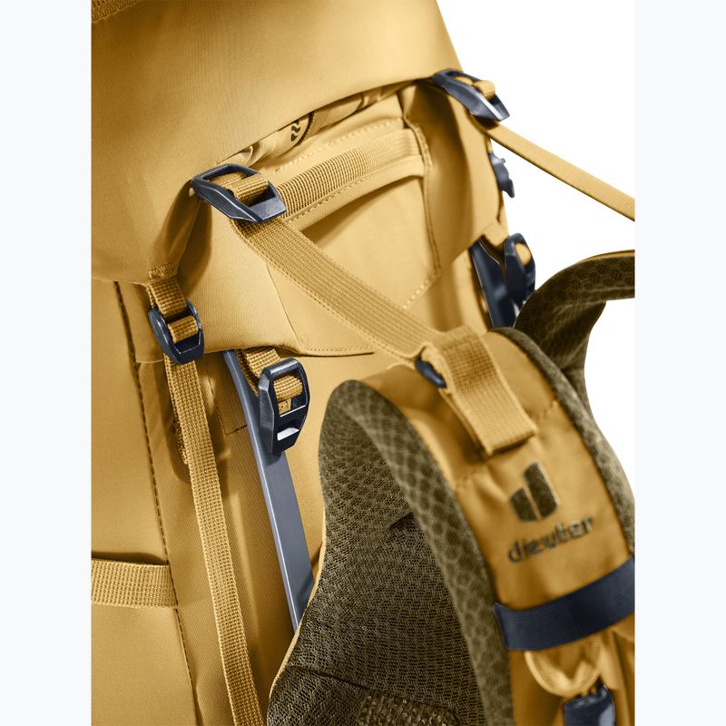 Rucsac de trekking pentru femei deuter Aircontact Core 55 + 10 l SL savanna/nori 10