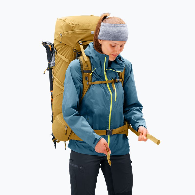 Rucsac de trekking pentru femei deuter Aircontact Core 55 + 10 l SL savanna/nori 14