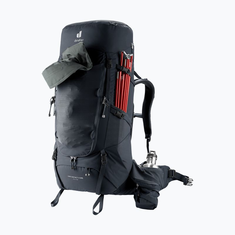 Rucsac de trekking deuter Aircontact Core 60 + 10 l black 7