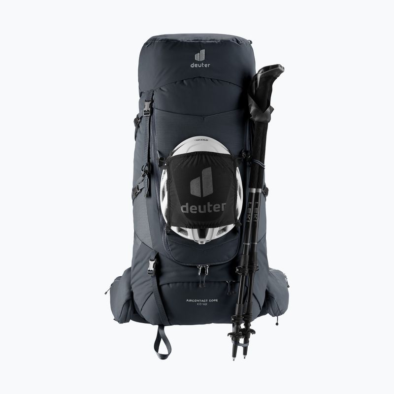 Rucsac de trekking deuter Aircontact Core 60 + 10 l black 9