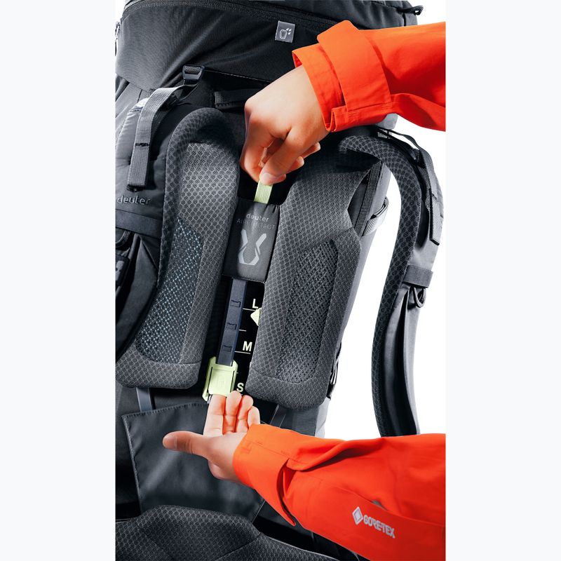 Rucsac de trekking deuter Aircontact Core 60 + 10 l black 12