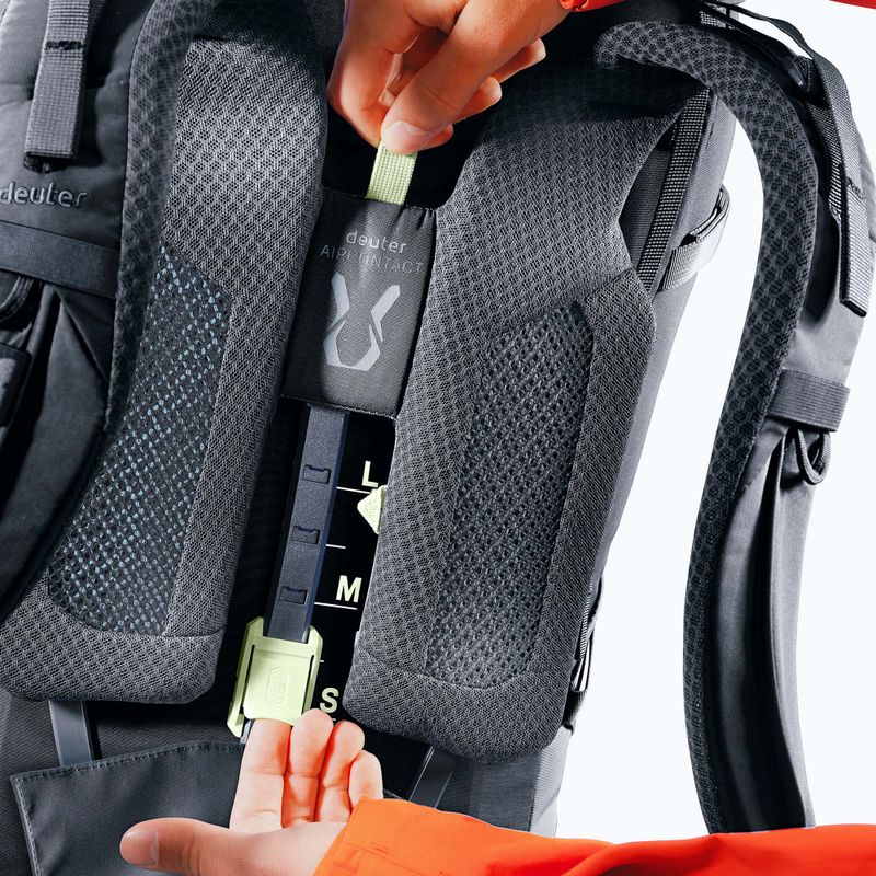 Rucsac de trekking deuter Aircontact Core 60 + 10 l black 13