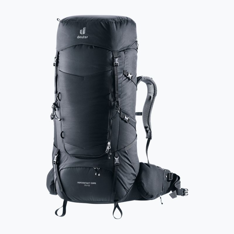 Rucsac de trekking deuter Aircontact Core 70 + 10 l black 3