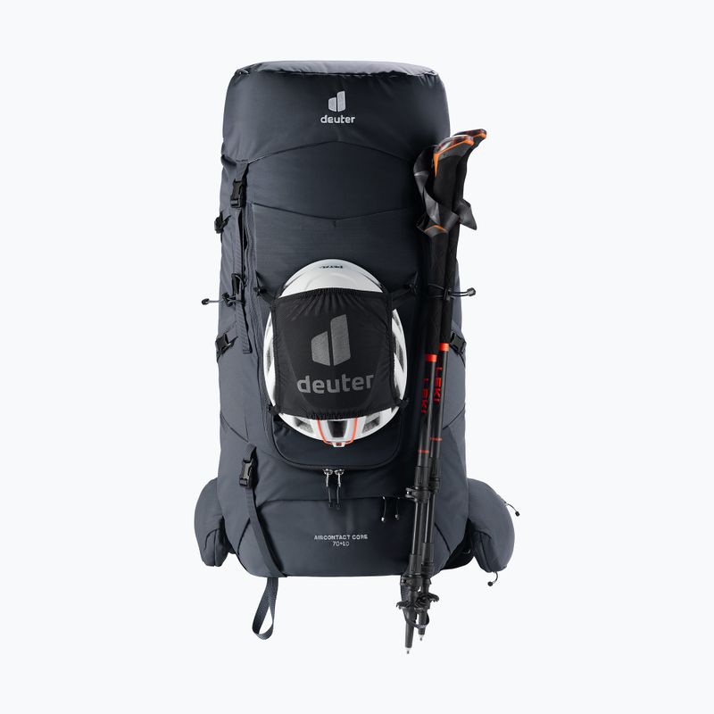 Rucsac de trekking deuter Aircontact Core 70 + 10 l black 11