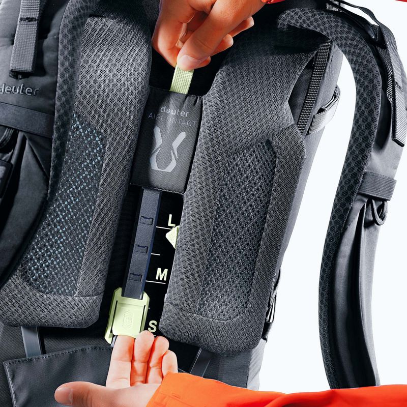 Rucsac de trekking deuter Aircontact Core 70 + 10 l black 13