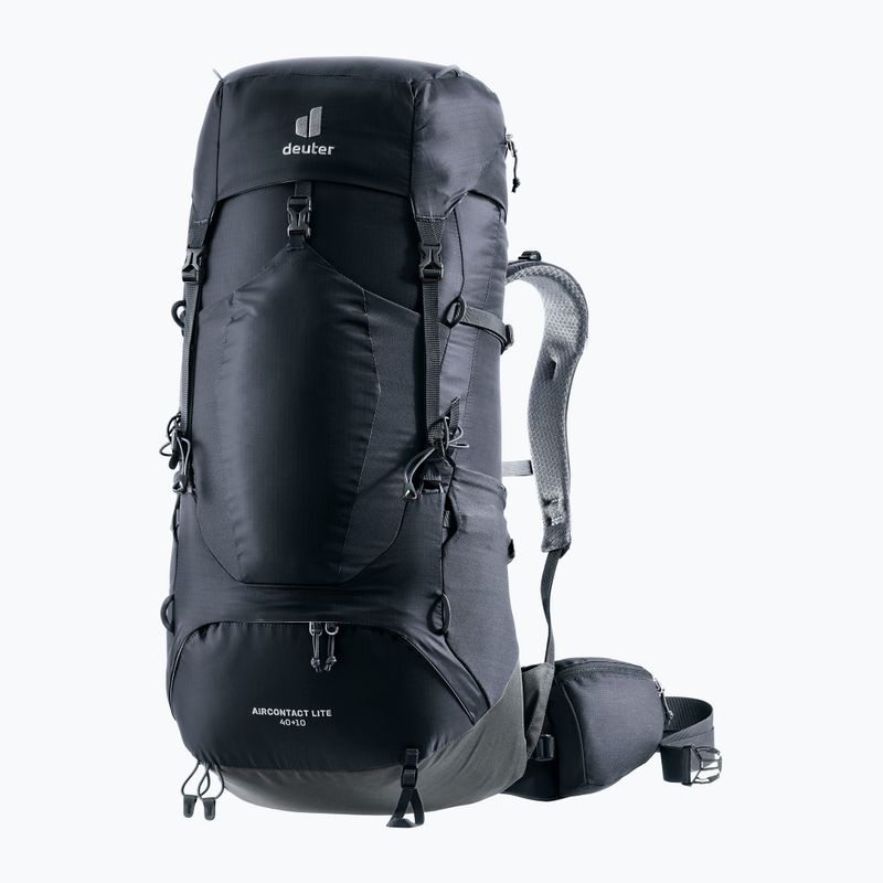 Rucsac de trekking deuter Aircontact Lite 40 + 10 l black/graphite 2