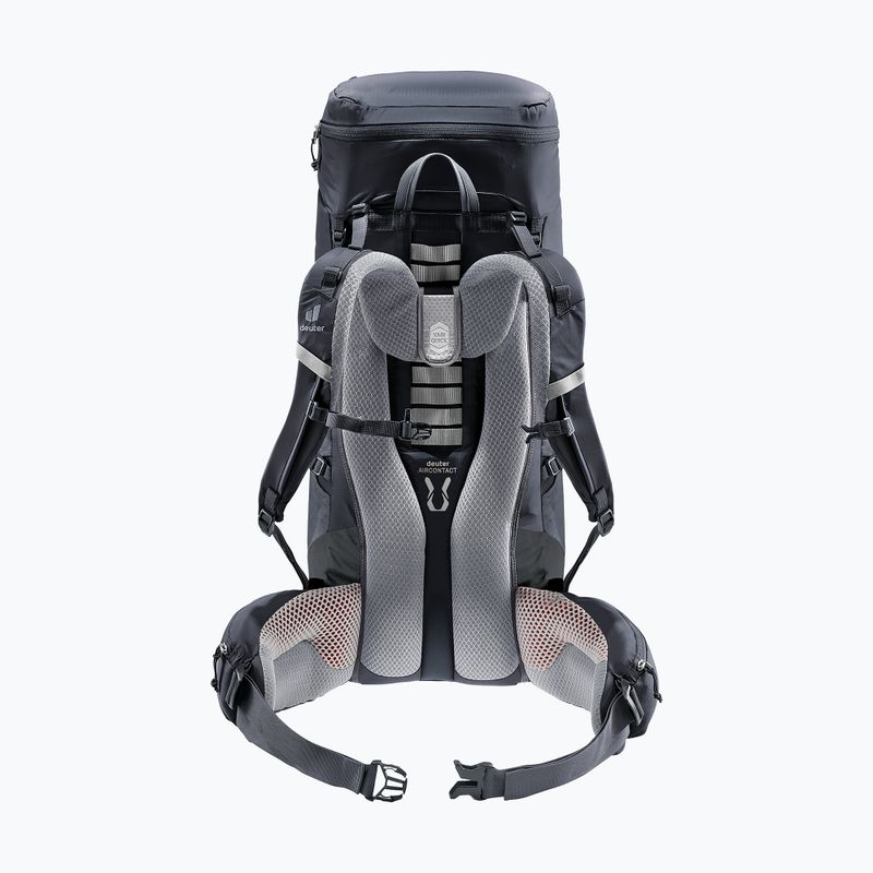 Rucsac de trekking deuter Aircontact Lite 40 + 10 l black/graphite 3