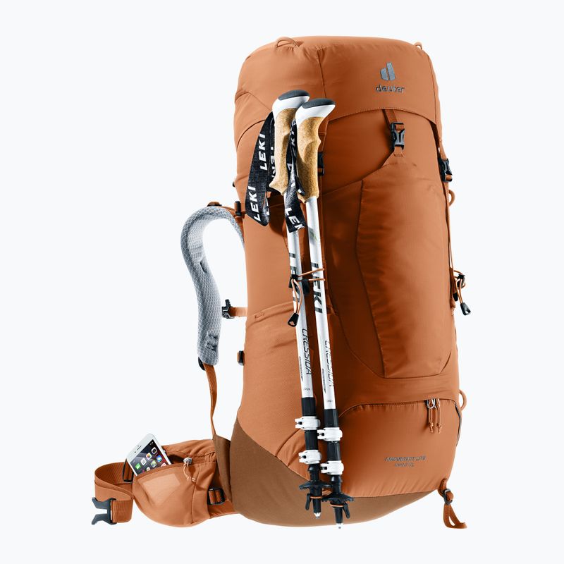 Rucsac de trekking pentru femei deuter Aircontact Lite 45 + 10 l SL pecan/mocha 7