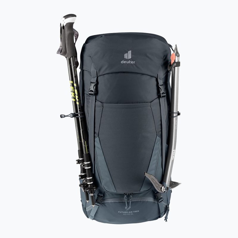 Rucsac de trekking deuter Aircontact Lite 50 + 10 l black/graphite 7