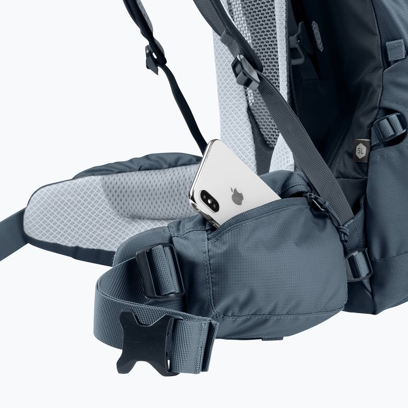 Rucsac de trekking deuter Aircontact Lite 50 + 10 l black/graphite 12