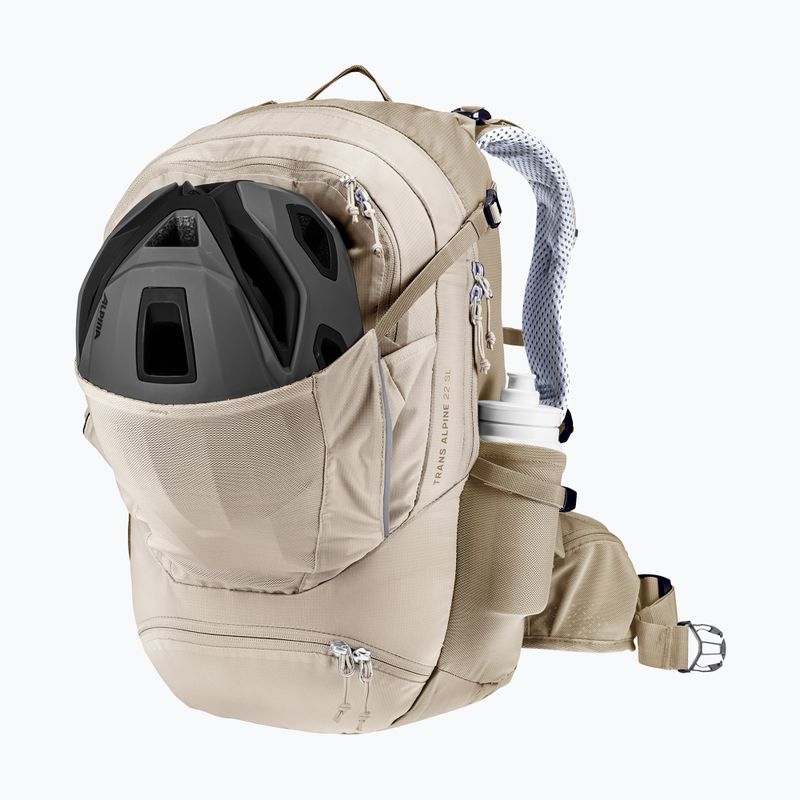 Rucsac de ciclism pentru femei deuter Trans Alpine 22 l SL alu/greystone 7