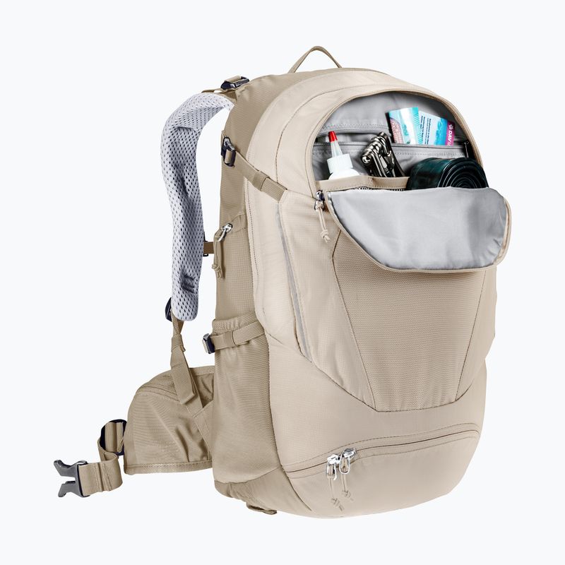 Rucsac de ciclism pentru femei deuter Trans Alpine 22 l SL alu/greystone 8
